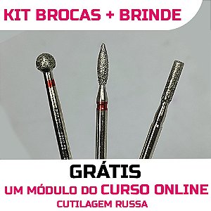 Kit de Brocas - Manicure Moderna (Russas)